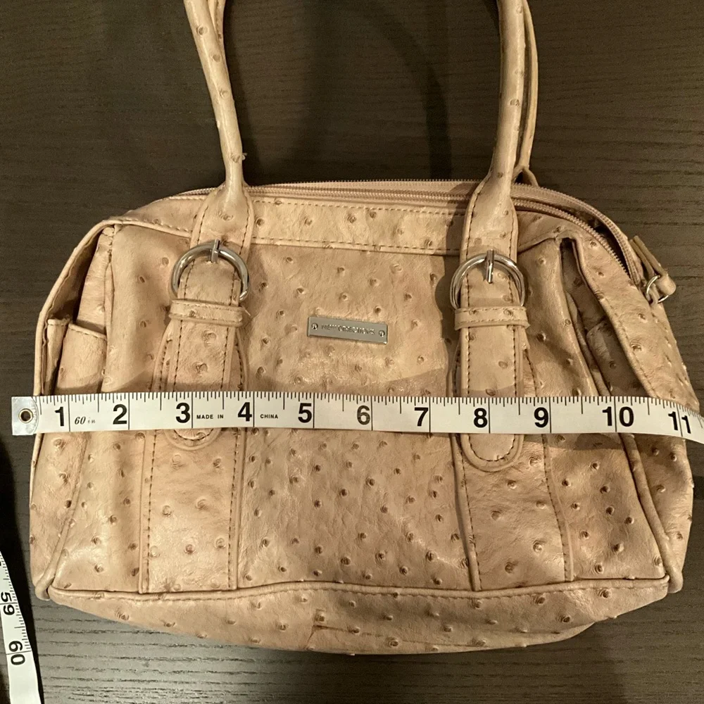New Directions Textured Tan Purse